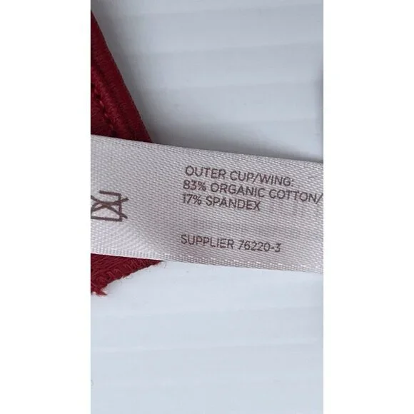 Ambrielle Women’s Bra 40B & Hipster Panty 1X Set Organic Cotton Deer Print - Picture 9 of 14